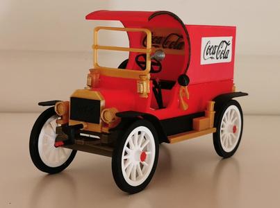 Ford Coca Cola Model T year 1914  1:18 Designer Ed van der Heijden.