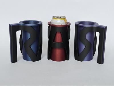 Beer Can Holder "Rock am Ring" Style