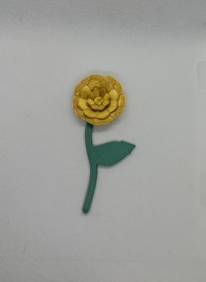 Flower pin