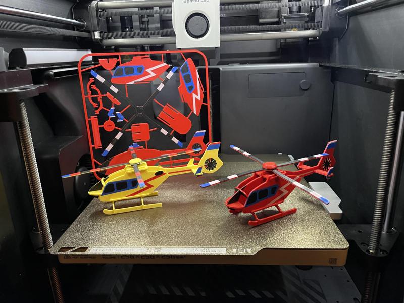 Helicopter Kit Card -EC 135 (Airbus H135)