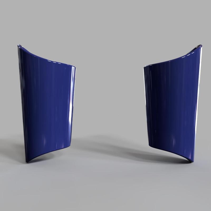 Star Wars Force Unleashed Royal / Shadow / Senate Guard wrist armor for 1:6 and 1:12 custom figures