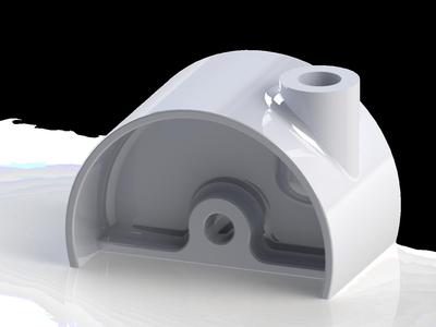 Furniture wheel replacement part