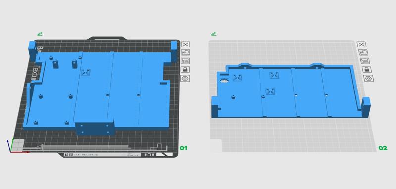 Electronics Cover for The 100 Raspi 4 / 5 version