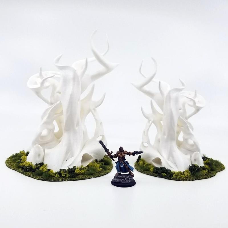 Cluster A: Ghost Stones Terrain Set