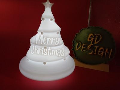 Merry Christmas Tree Light