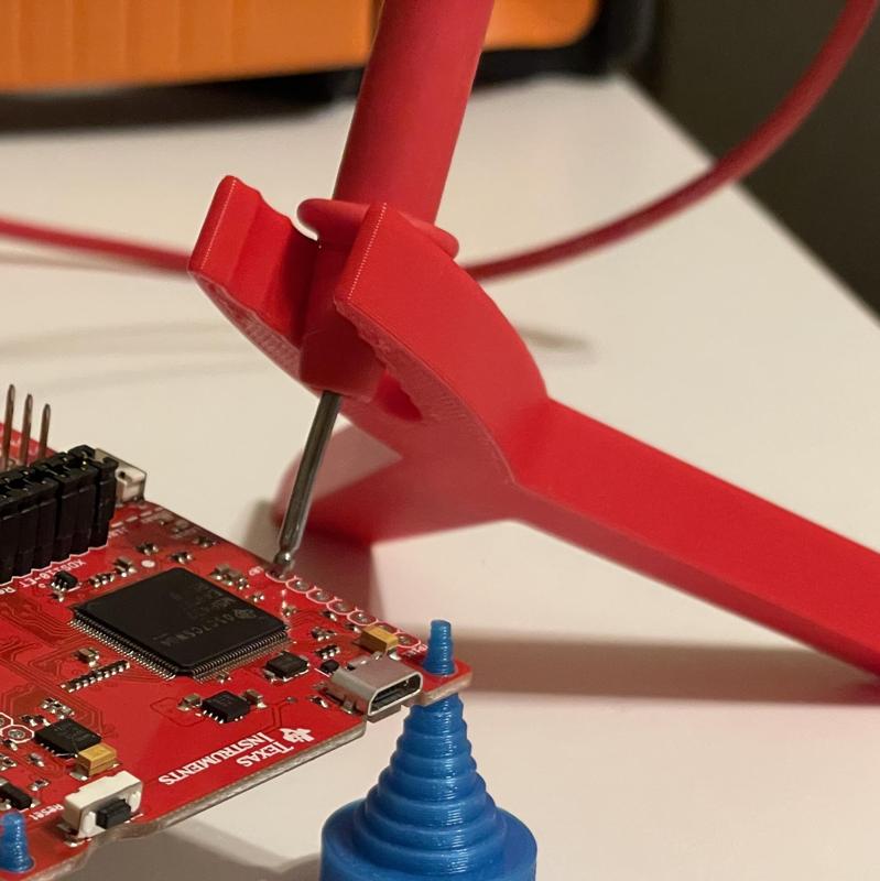 Simple PCB probe holder