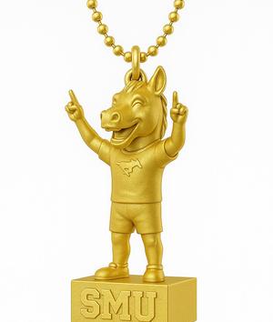 NCAA - Necklaces Southern Methodist University- Hanging Figurine