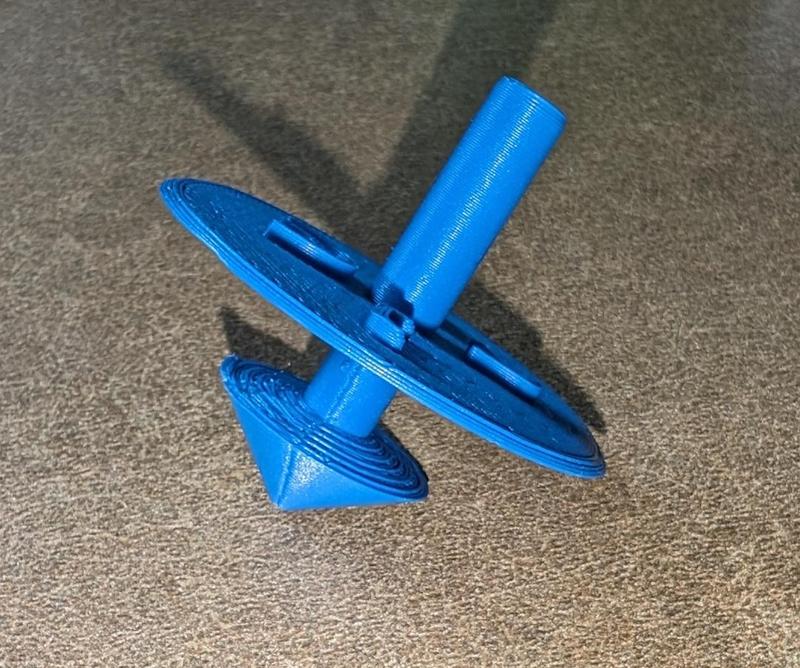 Upside-Down Dreidel - Torture Test for PETG/PLA or Soluble supports