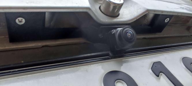 Opel Astra G reverse camera mount