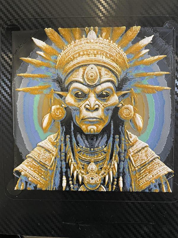 The Shaman (HueForge)