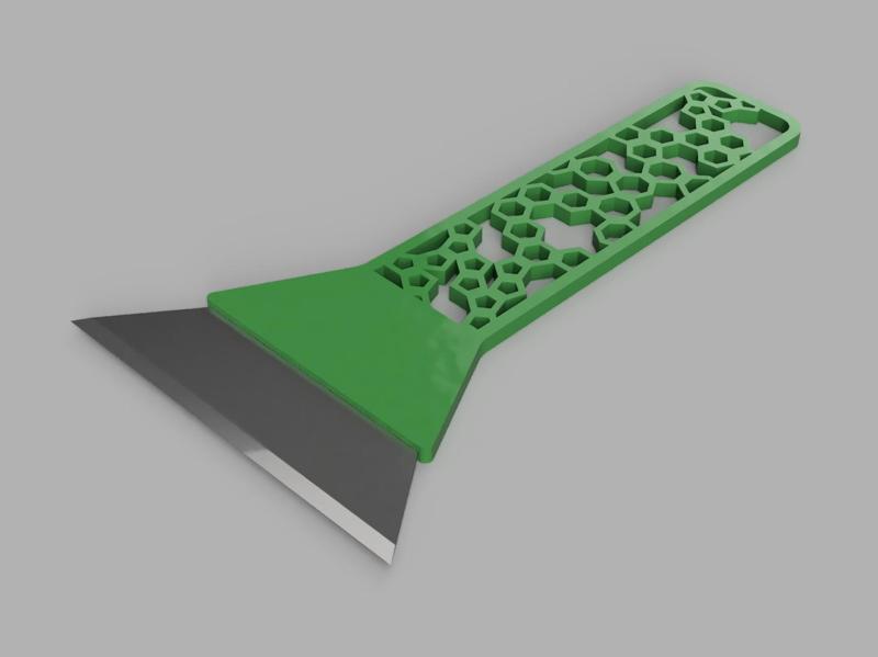 Bed Scraper // Razor Blade