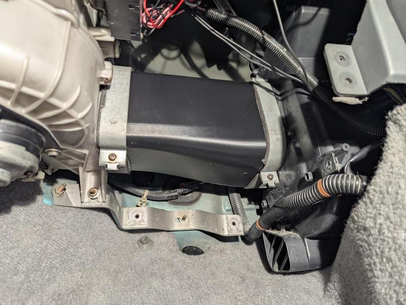 AC Evaporator chamber bypass for Beat PP1 kei car