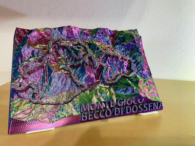 3d Terrain and gpx track