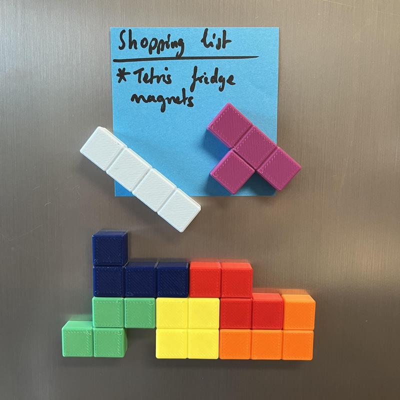Tetris Fridge Magnets