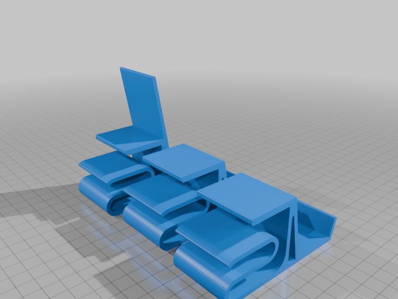 Remix for manga or book shelf clip