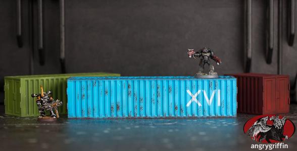 Modern Shipping Container Wargaming Terrain