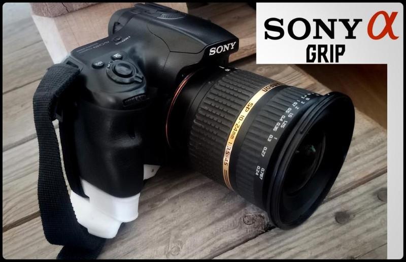 Sony Alpha 57 - grip extension