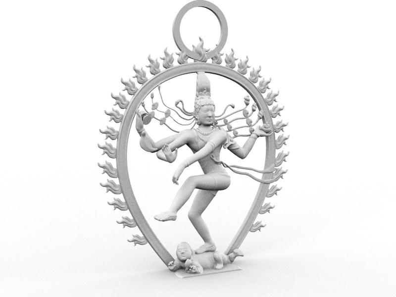 nataraja wall sculpture