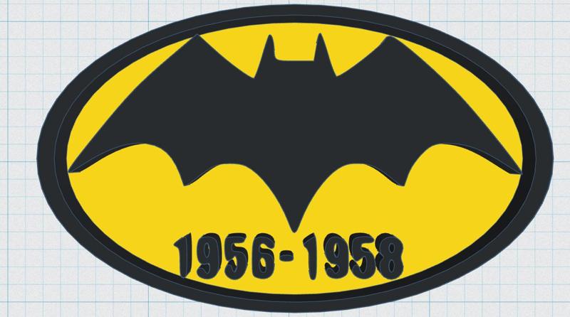 Batman Logo 1956-1958