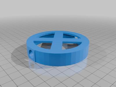 3D Printed X-Men Logo Hair Pin