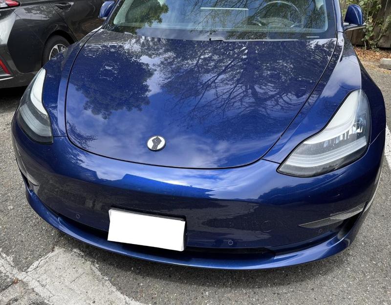 Alternative Car Emblem for Tesla Model 3