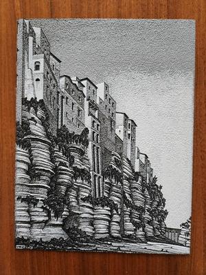M. C. Escher's Tropea, Calabria - HueForge