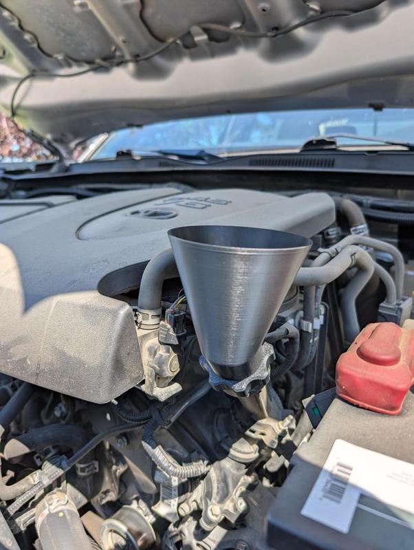 Tacoma Oil Funnel