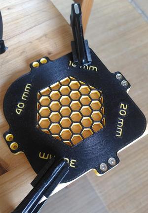 Router round corner jig