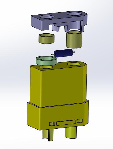 High Voltage Antispark XT90 Loop Key