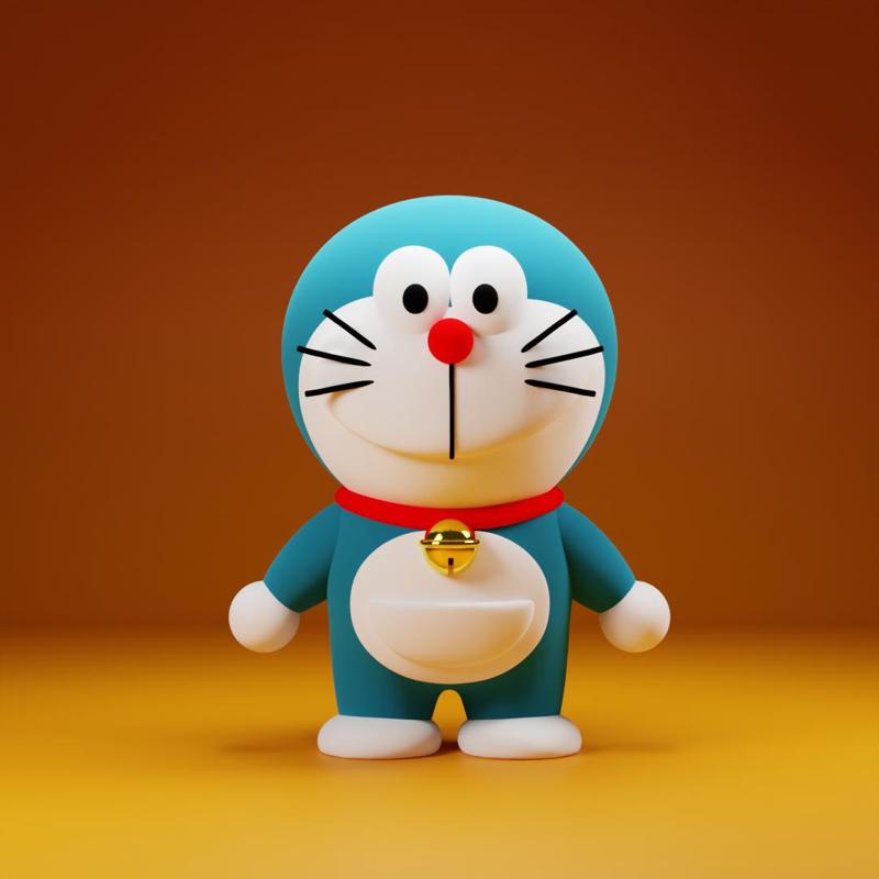 doraemon figurine