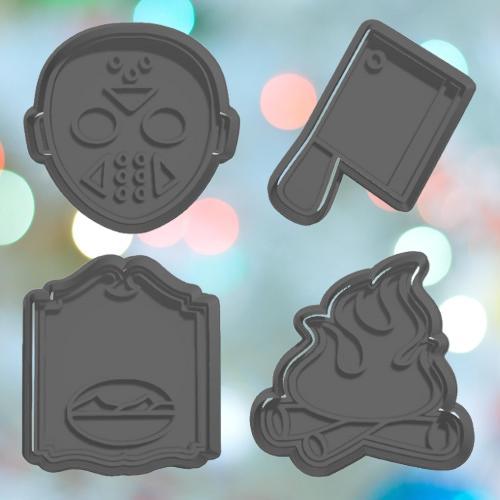 Halloween Jason Cookie Cutter Set