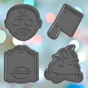 Halloween Jason Cookie Cutter Set