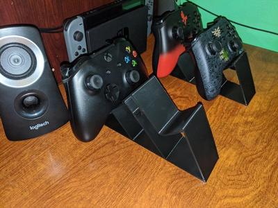 Dual Controller Stand
