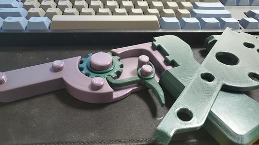 Simple Rubber Band Gun