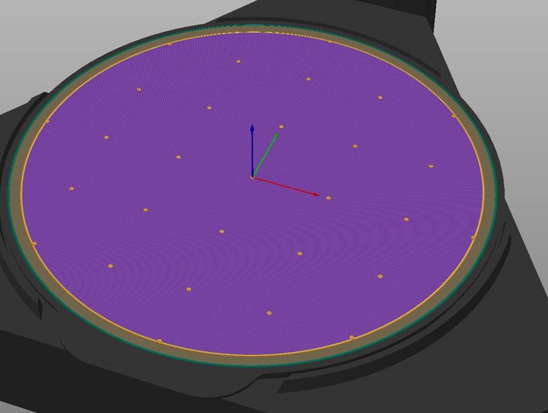 v400 manual bed calibration