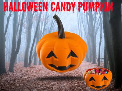 Halloween Pumpkin Candy bowl Trick or Treat 