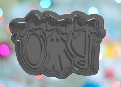 Halloween Girly Boo  Cookie Cutter