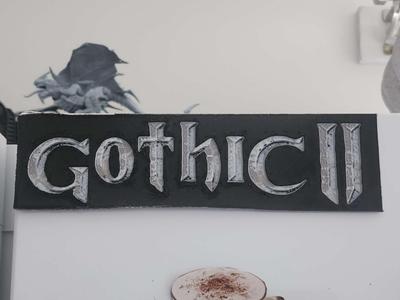 Gothic II logo Hueforge