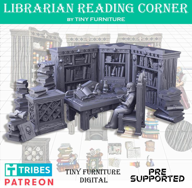 Librarian Reading Corner