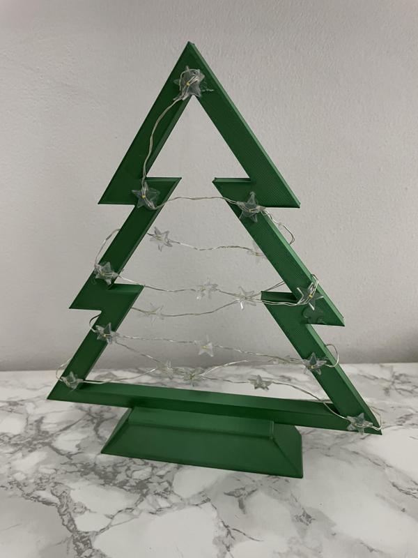 Christmas tree Christmas decoration with lights