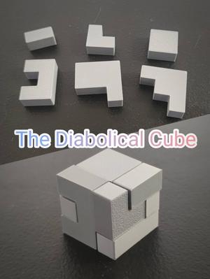 3*3*3 6-Piece Diabolical cube