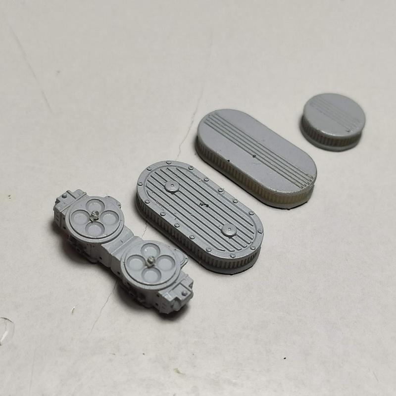 DUAL CARBURETOR SET WITH FILTERS FOR 572 ENGINE 1-24TH