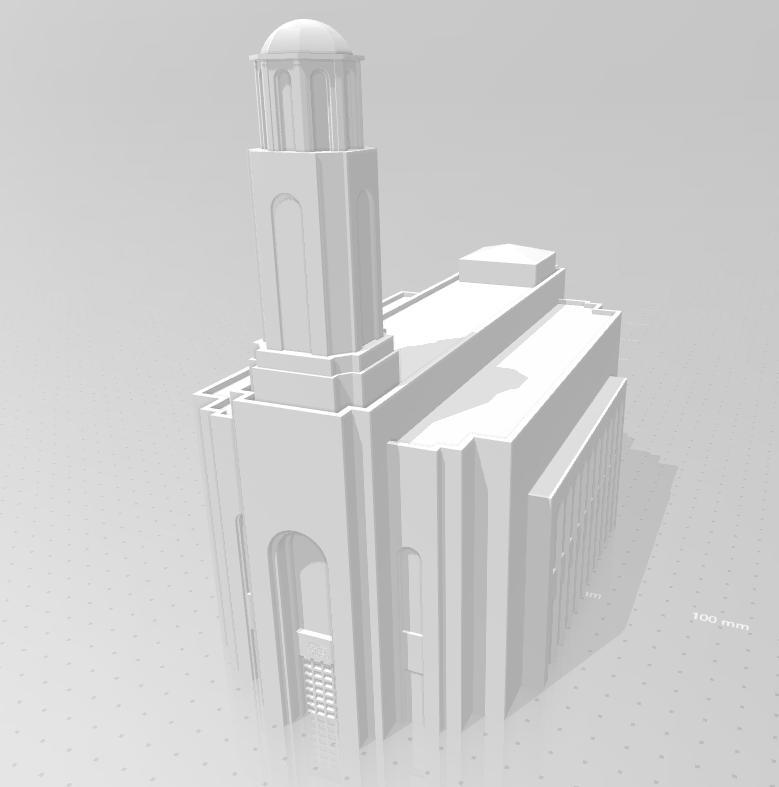 LDS Feather River California Temple 2023 Redesign