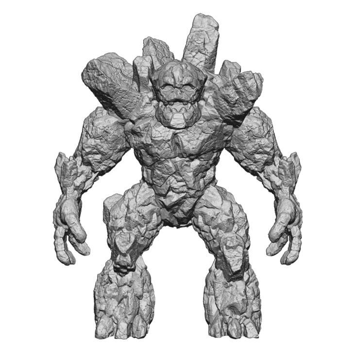 Stone Golem 4 idle free test
