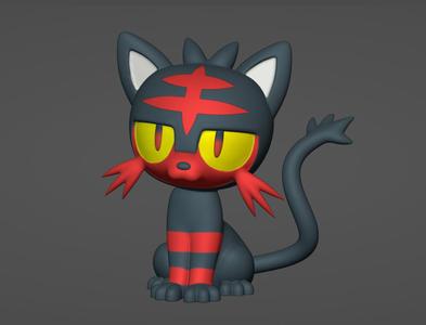 Litten - 3D print