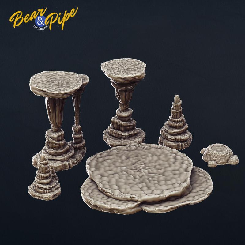 Stalagmite Cave - Base Terrain