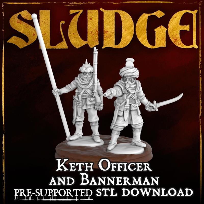 SLUDGE Keth Officer and Bannerman