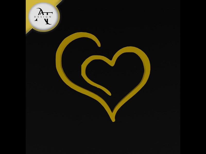 Simple Heart Symbol - 2D Art