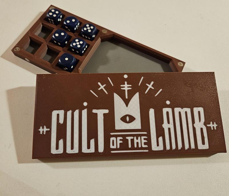 Cult of the Lamb Knucklebones Dicegame (16mm Dice)