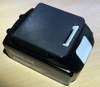 Makita 18V battery cover (rattle free)